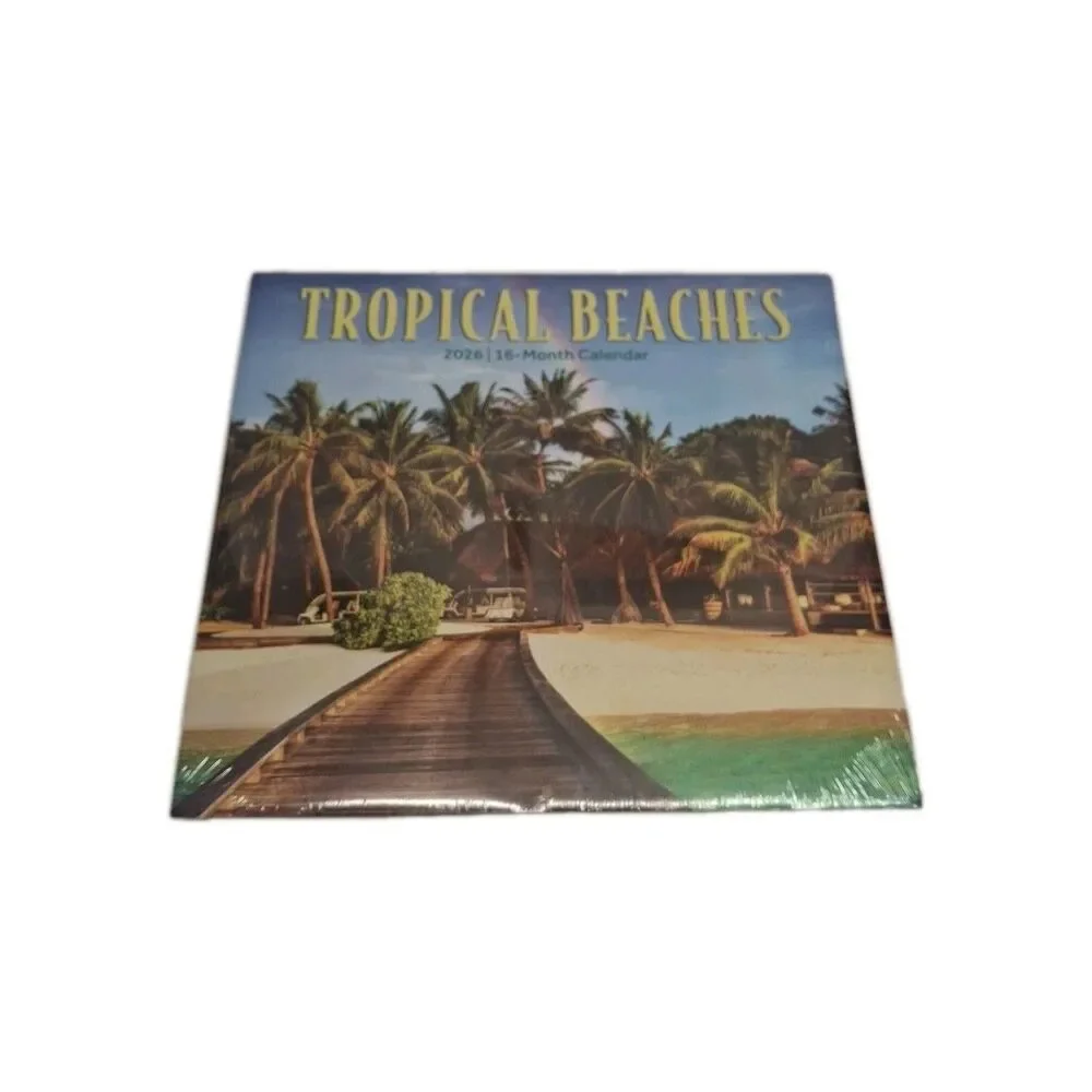 2026 Tropical Beaches Calendar 20